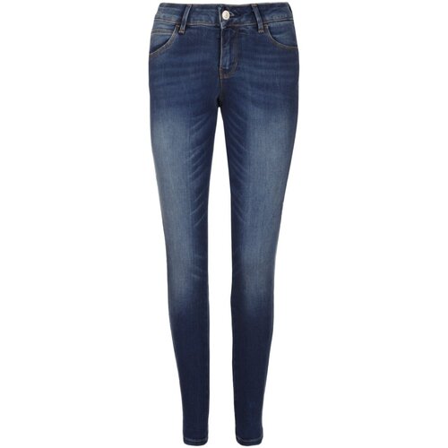 Vêtements Femme brede Jeans slim Guess W62AJ2 D1GV3 Bleu