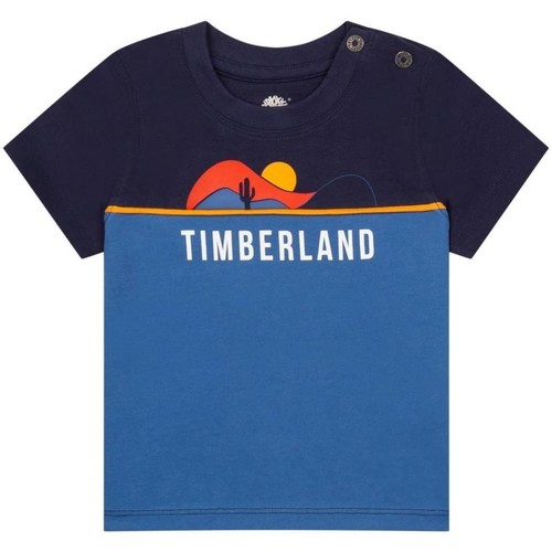 Vêtements Garçon Coupes vent Timberland  Bleu