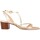 Chaussures Femme Sandales et Nu-pieds Les Tropéziennes par M Belarbi Sandale à Talon Cuir Lilonbuc Beige