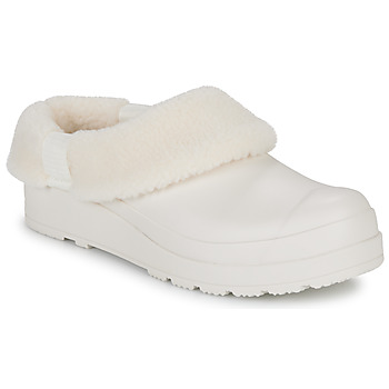 Chaussures Femme Chaussons Hunter Play Sherpa Blanc