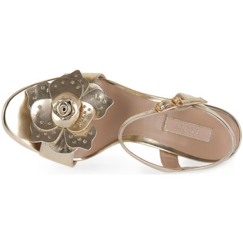 Chaussures Liu Jo GOLD LISA 04 Beige - Chaussures Sandale Femme 167 