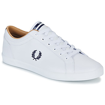 Chaussures Homme Baskets basses Fred Perry BASELINE LEATHER Blanc