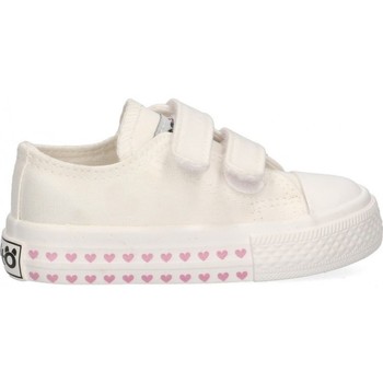 Chaussures Fille Baskets mode Conguitos 62105 Blanc
