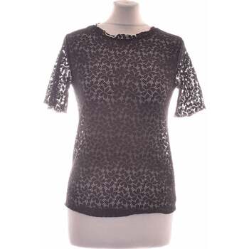 Vêtements Femme myspartoo - get inspired Zara top manches courtes  36 - T1 - S Noir Noir
