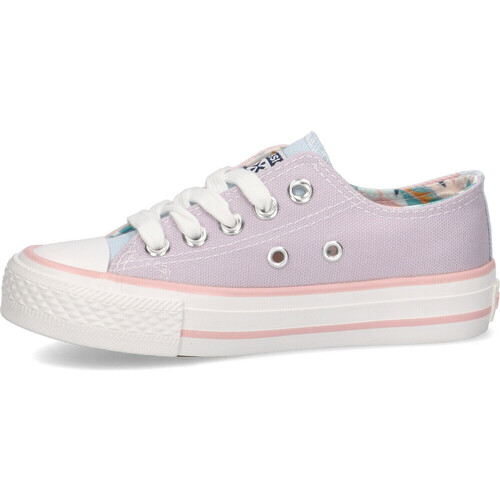 Chaussures Fille Baskets basses Chika 10 62095 Rose