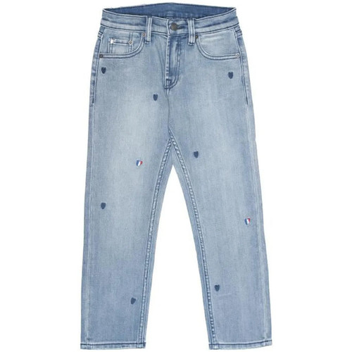 Vêtements Fille Jeans Gelb droit Teddy Smith 50105948D Bleu