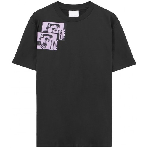 Vêtements Homme Chemise De Bowling GaËlle Paris T-shirt  manches mi-longues noir Noir