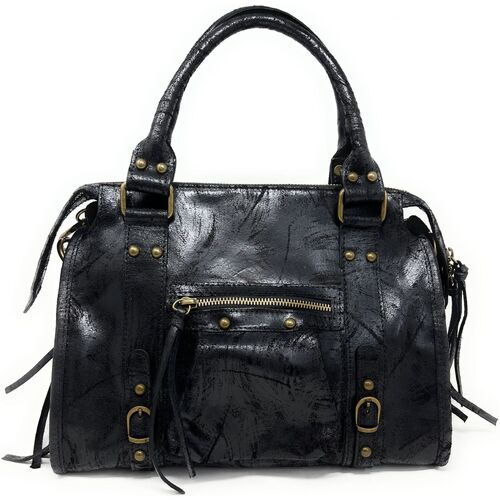 Sacs tote Backpack COCCINELLE H60 Lea E1 H60 14 01 01 Coral Red R34 Oh My Bag The SANDSTORM (petit modèle) Noir