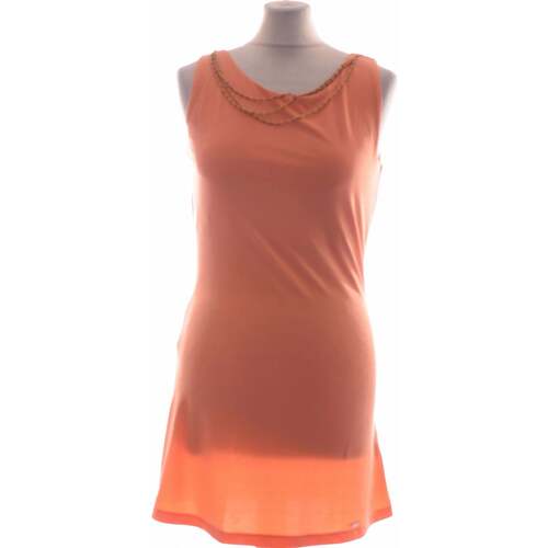 Vêtements Femme Robes courtes Housses de couettes 36 - T1 - S Orange