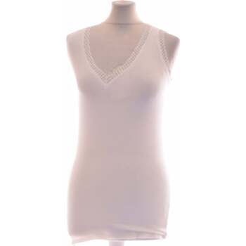 Vêtements Femme Débardeurs / T-shirts sans manche Laura Clément débardeur  34 - T0 - XS Blanc Blanc