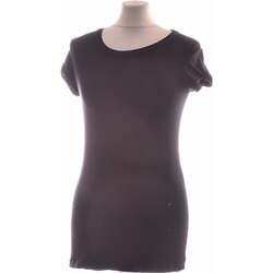 Vêtements Femme T-shirts & Polos Bershka top manches courtes  38 - T2 - M Noir Noir