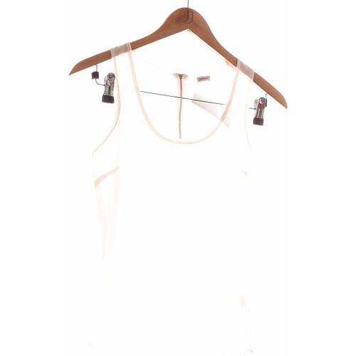 Vêtements Femme pour compléter votre garde-robe tout en faisant attention à votre budget Pimkie débardeur  36 - T1 - S Blanc Blanc