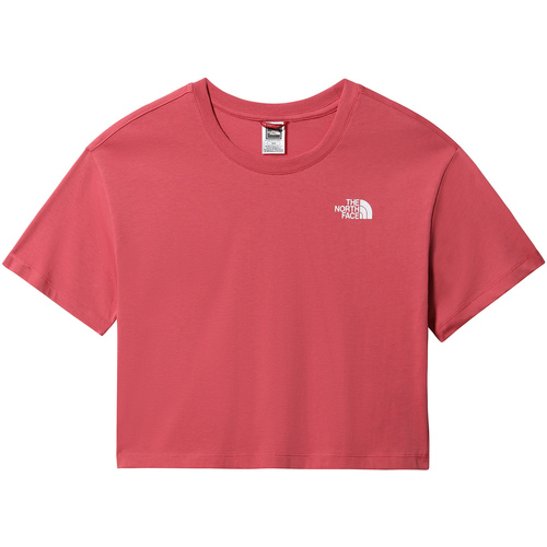 Vêtements The North Face NF0A4SYC Rouge - Vêtements T-shirts manches courtes Femme 27 