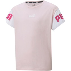 Vêtements Enfant T-shirts manches courtes Puma 849073 Rose
