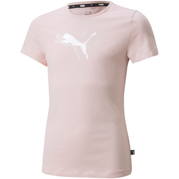 Vêtements Enfant T-shirts manches courtes Puma 846927 Rose
