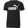 Vêtements Fille T-shirts manches courtes Puma ESS Logo Noir