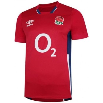 Vêtements T-shirts manches courtes Umbro MAILLOT RUGBY ANGLETERRE EXTER Rose