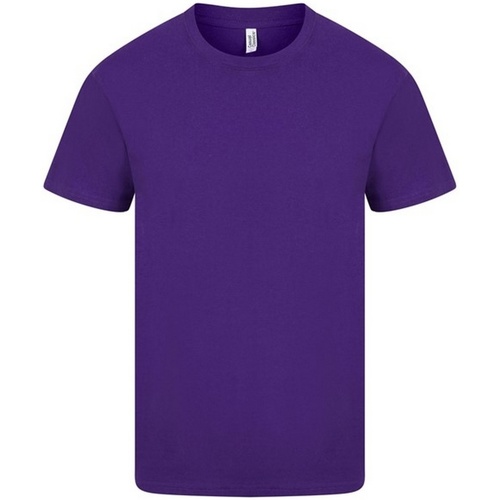 Vêtements Homme T-shirts manches longues Casual Classics AB261 Violet