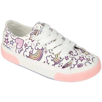 Chaussures Fille Baskets basses Conguitos 26071-18 Blanc