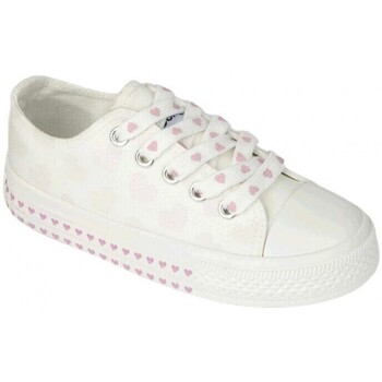 Chaussures Fille Baskets basses Conguitos 26073-18 Blanc