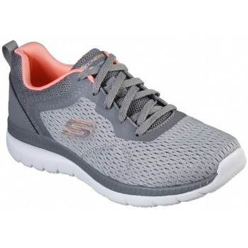 Chaussures Femme Running / trail Skechers ZAPATILLAS MUJER  GRISES 12607 Gris