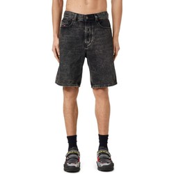 Vêtements Homme Jeans Shorts / Bermudas Diesel D-MACS-Z-SHORT A05161 09B87-02 Noir