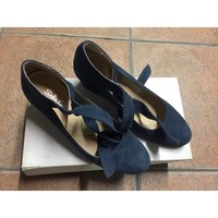 Chaussures Femme Escarpins Sans marque Chaussures talon compensé Bleu