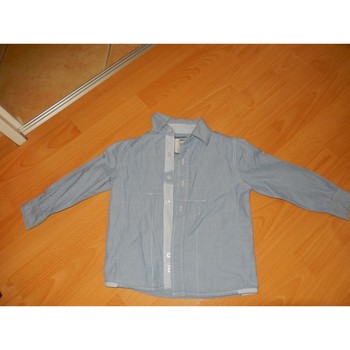 Vêtements Garçon Chemises manches longues Okaïdi chemise 4 ans Bleu