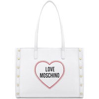 Sacs Femme Sacs porté main Love Moschino JC4368PP0EKG0100 Blanc