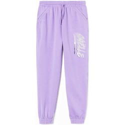 Vêtements Femme Jeans GaËlle Paris Pantalon molletonn avec imprim violet Violet