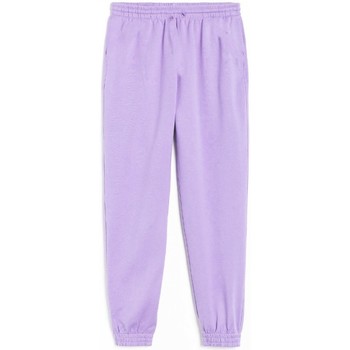 GaËlle Paris Pantalon molletonn avec imprim violet Violet