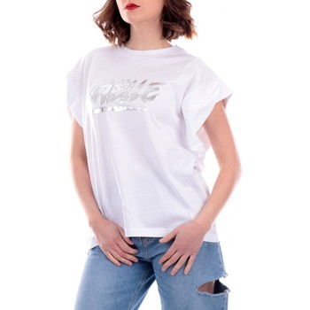 Vêtements Femme Elue par nous GaËlle Paris T-shirt sans manches en jersey blanc Blanc