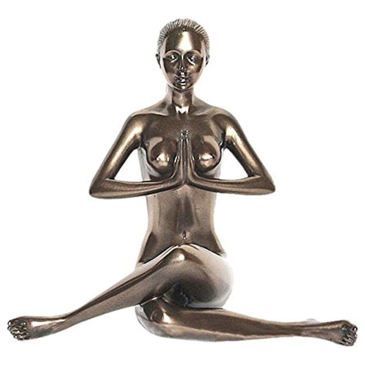Maison & Déco Statuettes et figurines Parastone Statuette Yoga Anjali Mudra Jaune