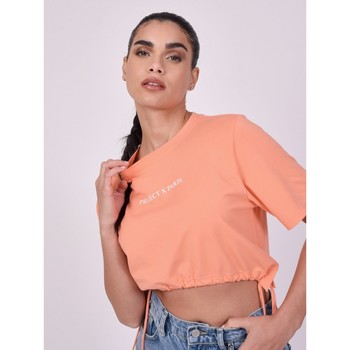 Vêtements Femme T-shirts & Polos Project X Paris buy hope ivy ines twisted front dress Orange