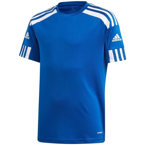 Vêtements Garçon T-shirts manches courtes directory adidas Originals JR Squadra 21 Bleu