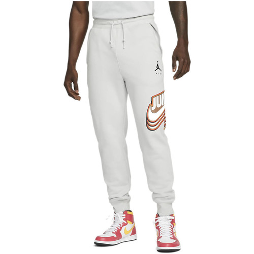 Vêtements Homme Pantalons de survêtement Nike kybrid JORDAN JUMPMAN FLEECE Gris