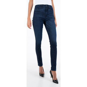 Vêtements Femme Bermudas Jeans skinny Guess - Jean Skinny - bleu Autres
