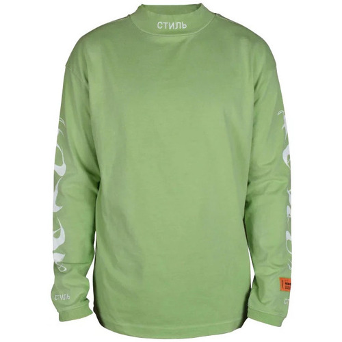 Vêtements Homme Bouts de canapé / guéridons Heron Preston T-shirt Vert