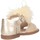 Chaussures Fille Sandales et Nu-pieds Florens E2050 Sandales Enfant Nappa de platine scintillant Multicolore