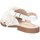 Chaussures Fille Sandales et Nu-pieds Florens F3352 Sandales Enfant Paillettes blanches Blanc