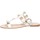 Chaussures Fille Sandales et Nu-pieds Florens F3416 Sandales Enfant BLANC Blanc