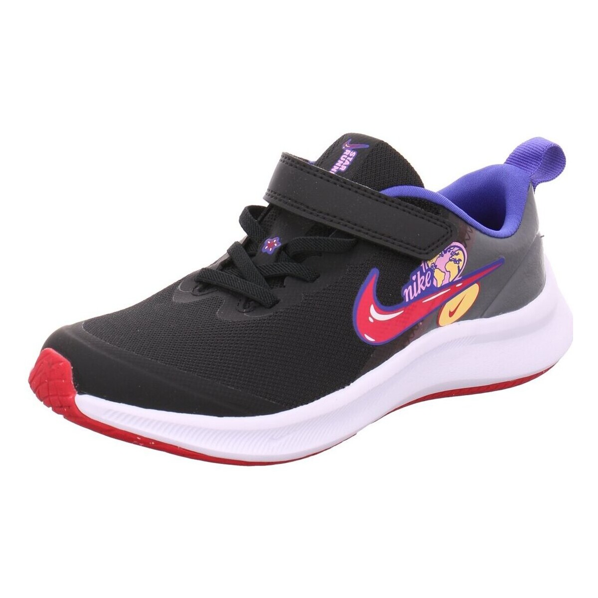 Chaussures Fille Baskets mode Nike  Noir
