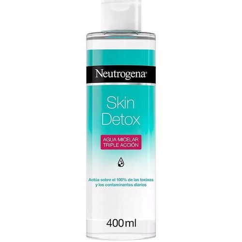 Beauté Lot De Gel D&39;eau Visage Neutrogena Skin Detox Agua Micelar Triple Accion 