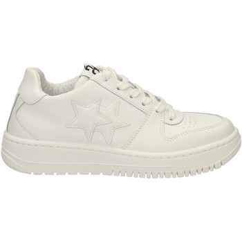 Chaussures Femme Baskets mode 2 Stars SNEAKER KING LOW Blanc