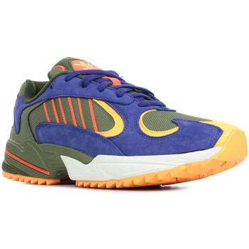 Chaussures Homme Baskets mode adidas Originals Yung-1 Trail Purple / Green / Yellow