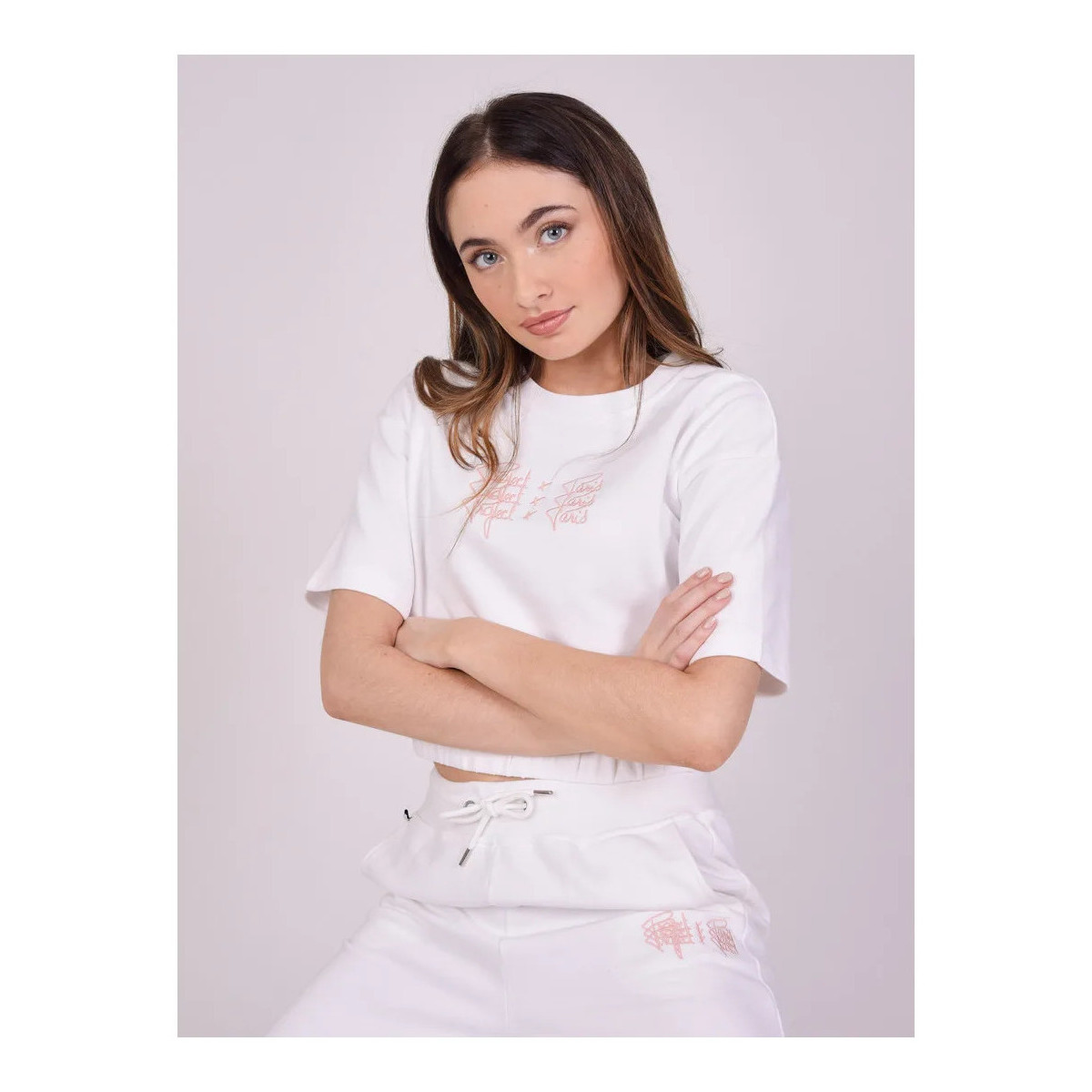 Vêtements Femme T-shirts & Polos Project X Paris Tee Shirt F221102 Blanc