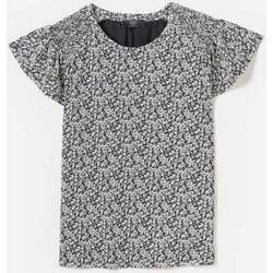 Vêtements Fille Drawstring Cut Cargo Shorts Le Temps des Cerises T-shirt à motif floral maggi noir Noir