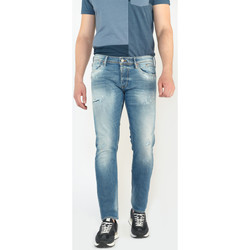 Vêtements Homme Jeans Le Temps des Cerises Bogen 700/11 adjusted jeans destroy vintage bleu BLUE