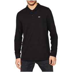 Vêtements Homme T-shirts & Polos Tommy Jeans Polo Homme  Ref 55477 Noir Noir