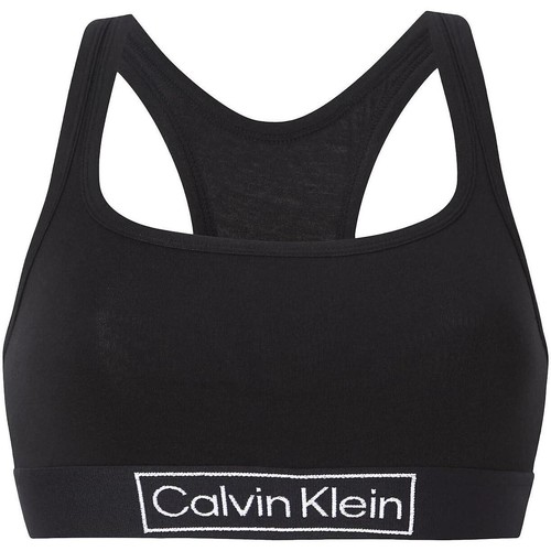 Vêtements Femme Brassières de sport BDS Calvin Klein Jeans  Noir